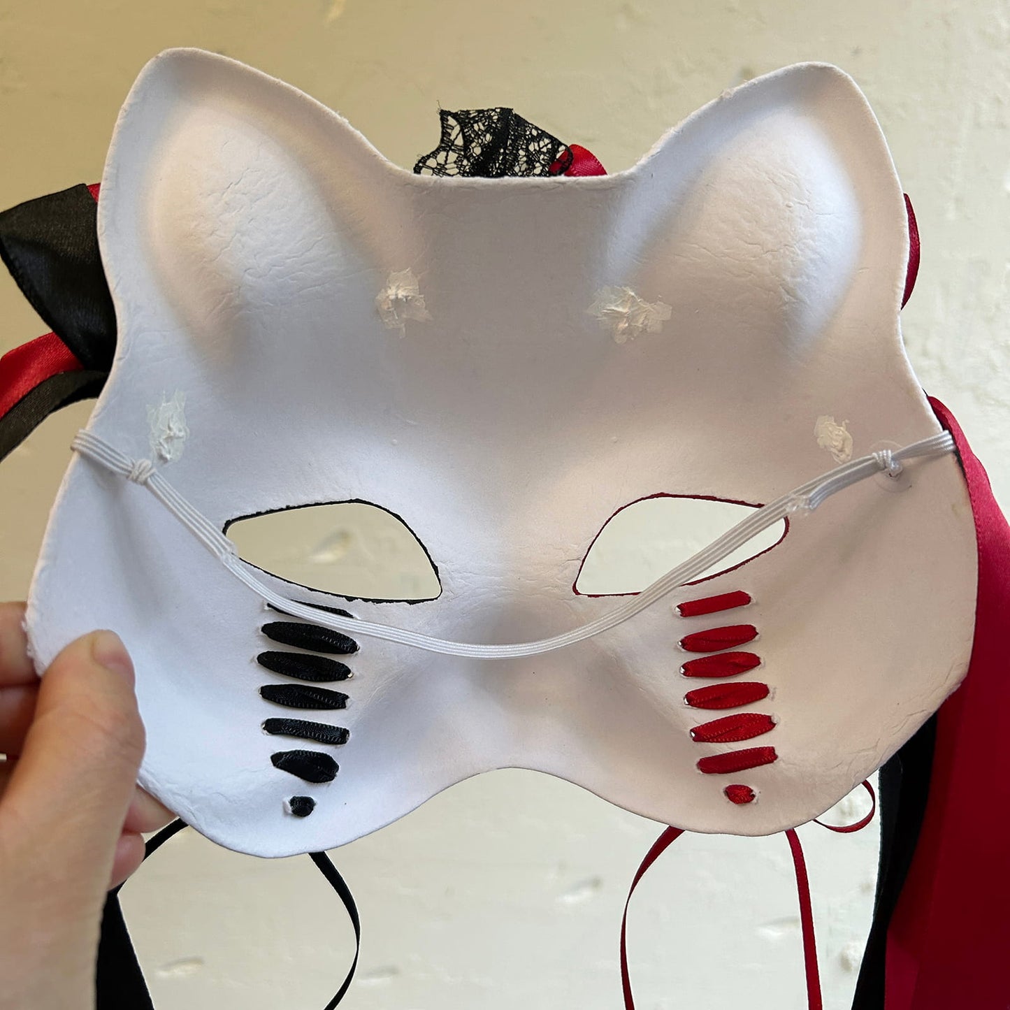 Masquerade cat mask spirit kabuki 01