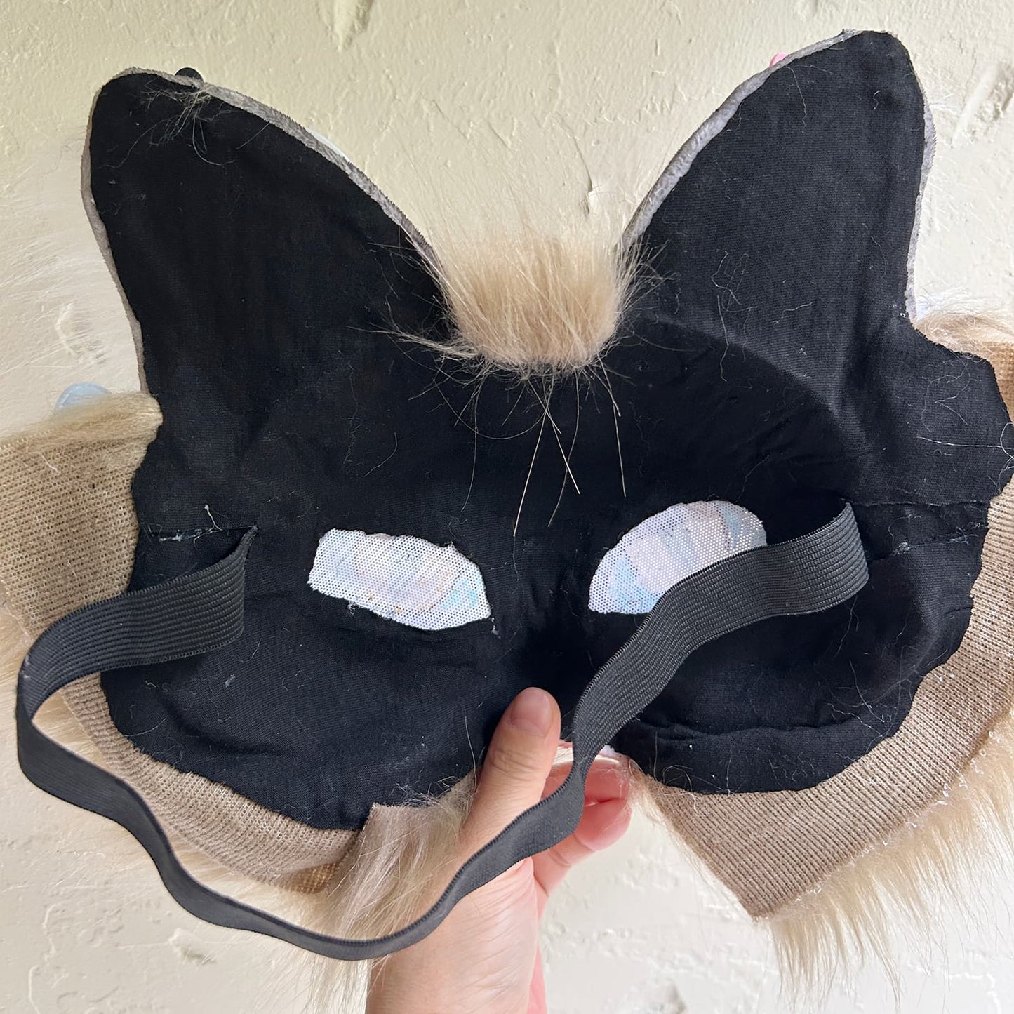 Brown cool and cute Therian cat mask 01