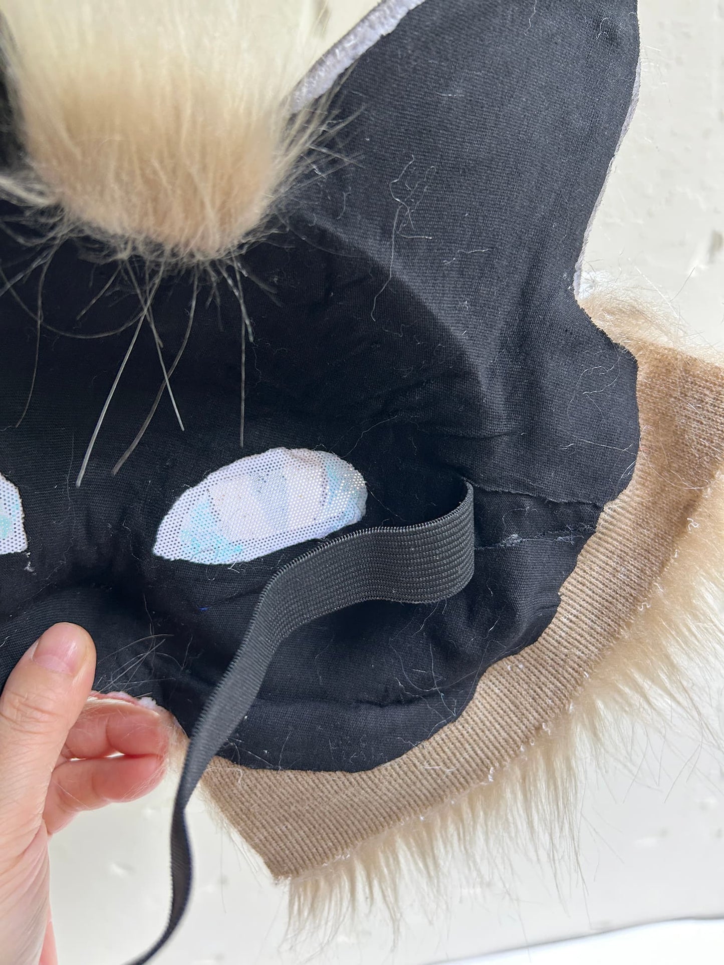 Brown cool and cute Therian cat mask 01