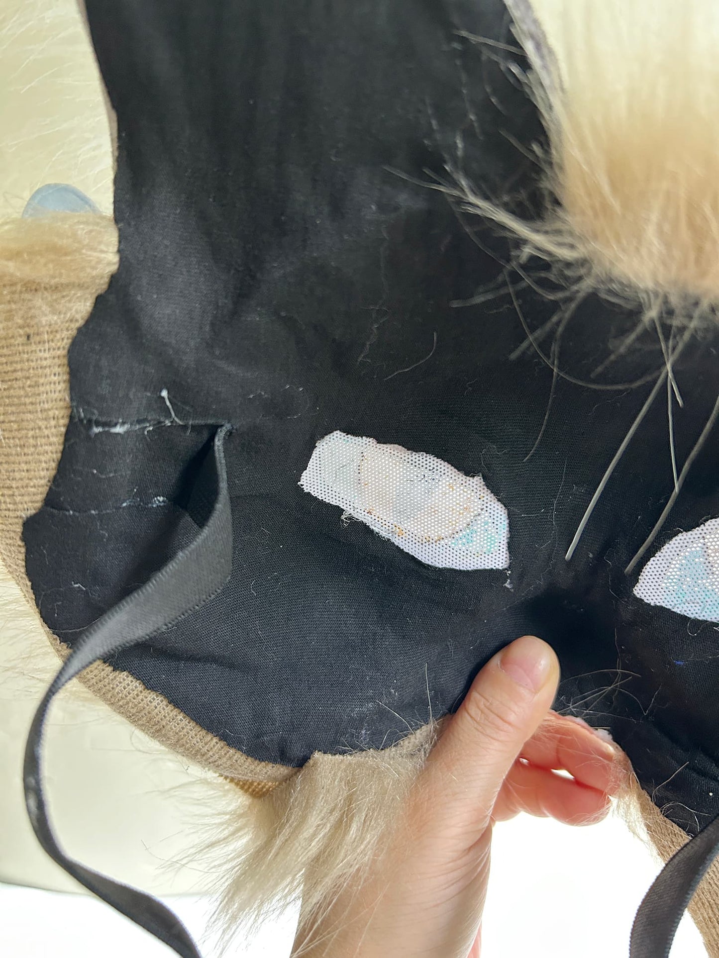 Brown cool and cute Therian cat mask 01