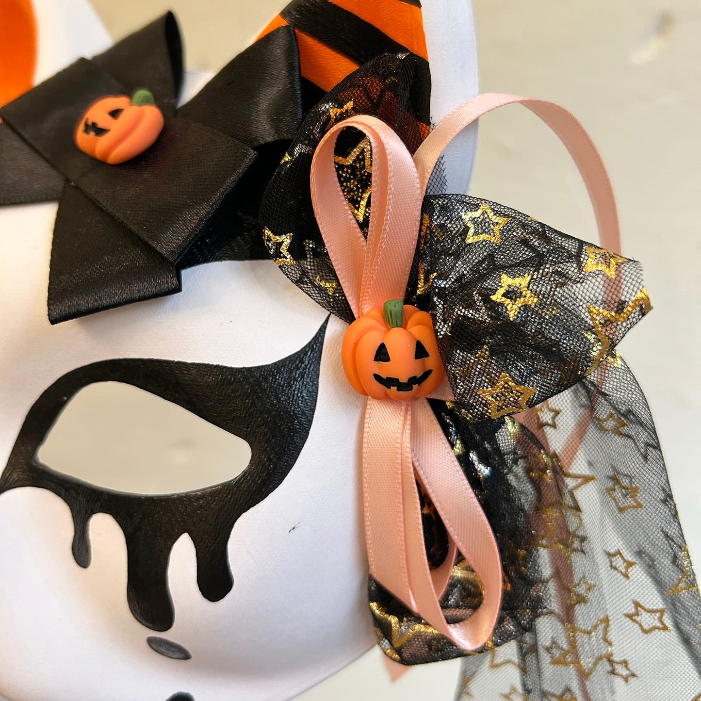 Halloween Masquerade cat mask 01