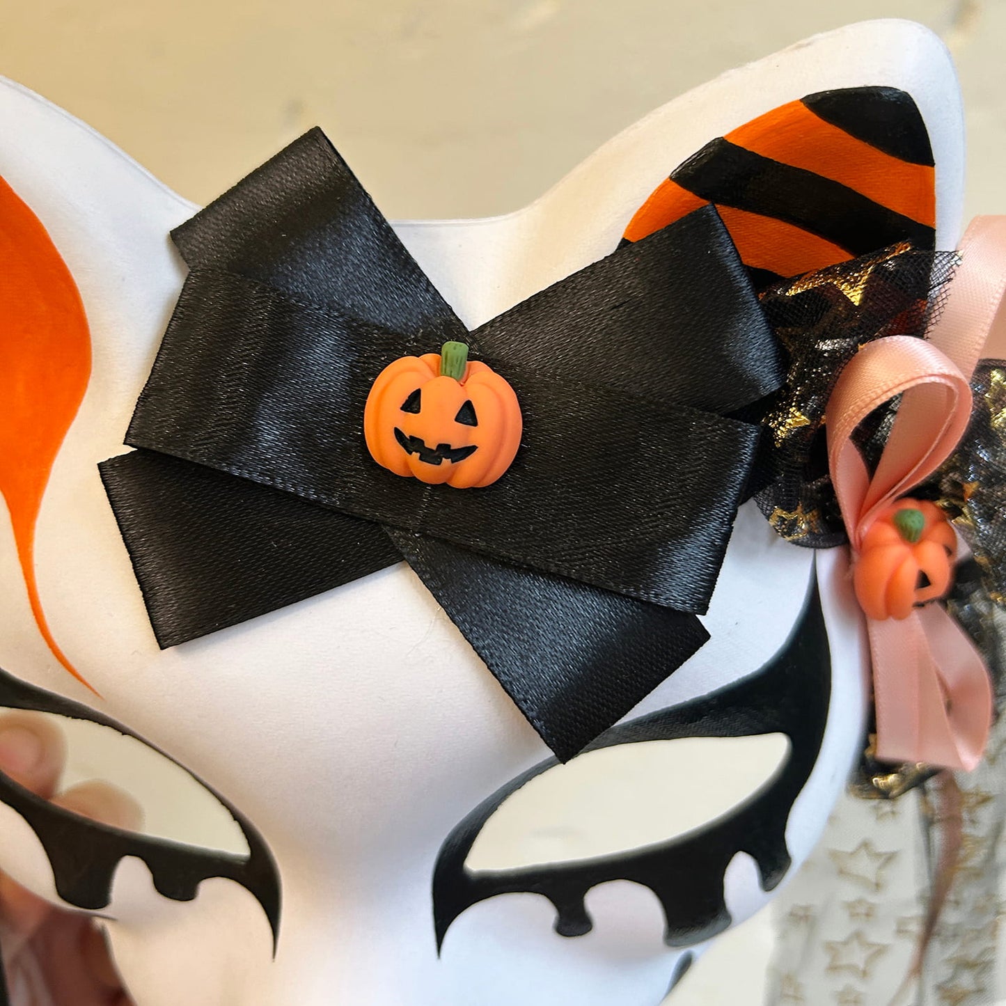 Halloween Masquerade cat mask 01
