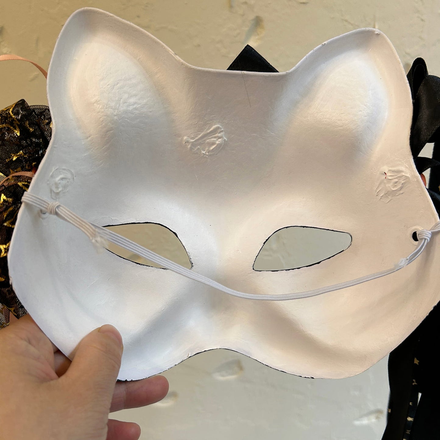 Halloween Masquerade cat mask 01