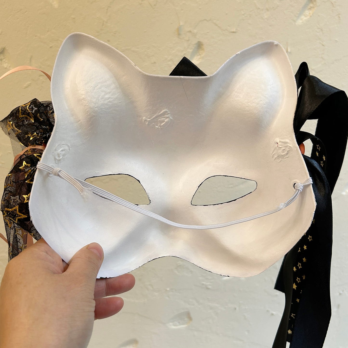 Halloween Masquerade cat mask 01