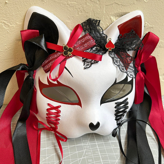 Masquerade cat mask spirit kabuki 01