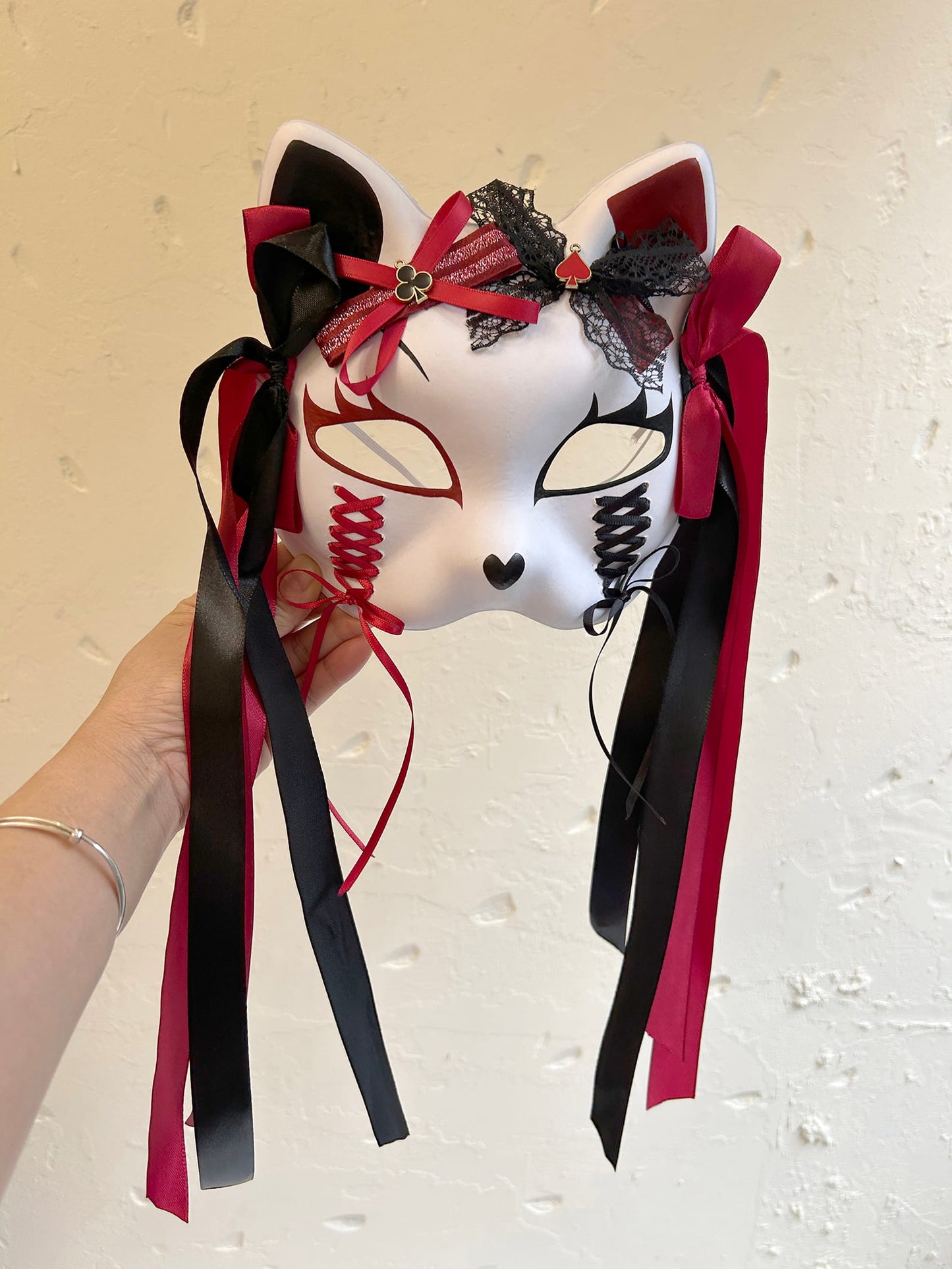 Masquerade cat mask spirit kabuki 01