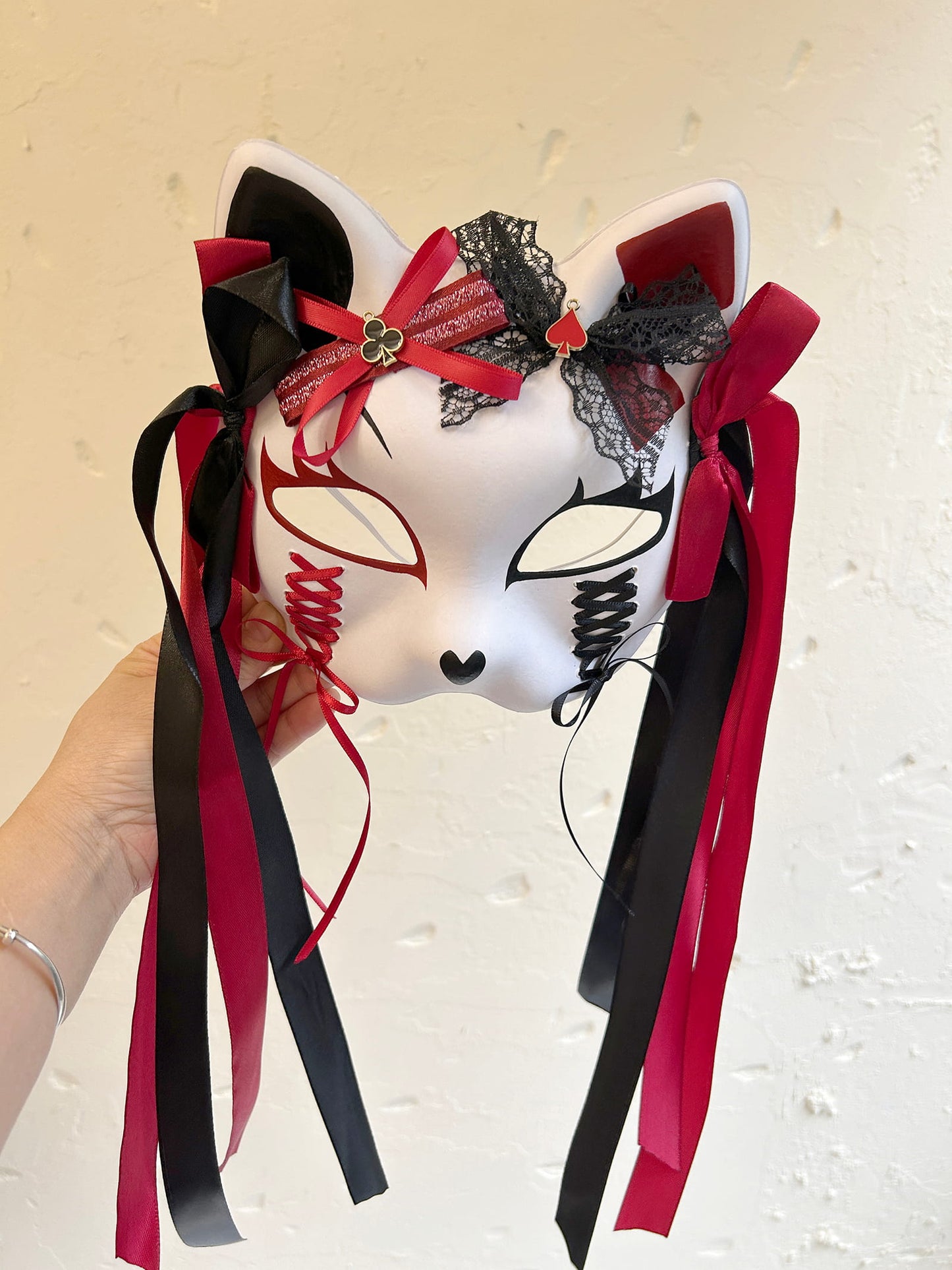 Masquerade cat mask spirit kabuki 01